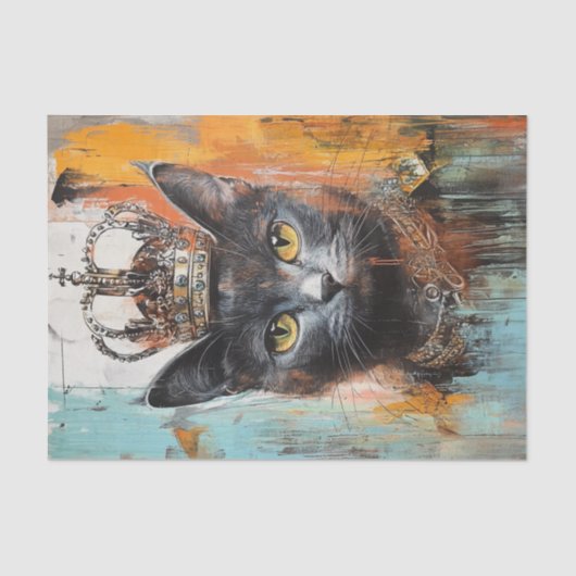Cat Royal Highness15 Seidenpapier (Vorderseite)