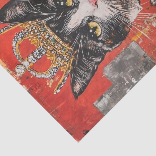 Cat Royal Highness1 Seidenpapier (Ausschnitt)