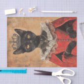 Cat Royal Highness2 Seidenpapier (Handwerk)
