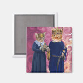 Cat Royalty Magnet (Vorderseite/Rückseite)