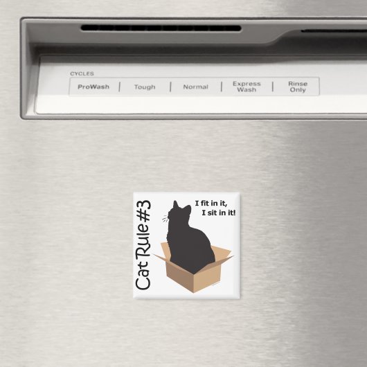 Cat Rule #3-Magnete Magnet (In Situ (Geschirrspüler))