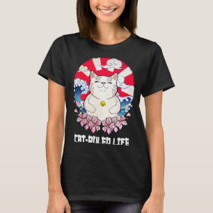 Cat Ruled Life Cat Familie Kitten Verwandte Sarcas T-Shirt