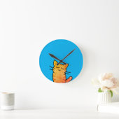 Cat Runde Wanduhr (Zuhause)