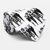 Cat Runway Models durch den Catwalk Krawatte (Gerollt)