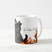 Cat’s halloween Family Kaffeetasse (VorderseiteRechts)