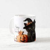 Cat’s halloween Family Kaffeetasse (Vorderseite Links)