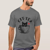 Cat S Kit-Tee Funny Cat Lover Geschenk T-Shirt (Vorderseite)