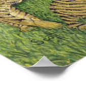 Cat Safari Poster (Ecke)