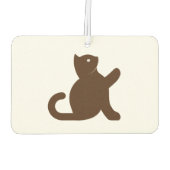 Cat sagt Hallo Autolufterfrischer (Rückseite)