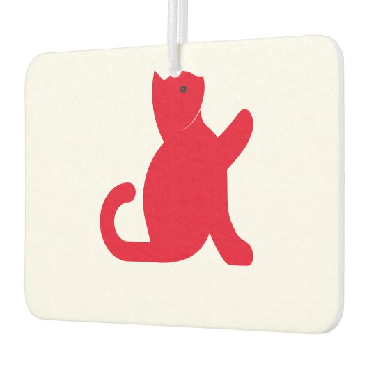 Cat sagt Hallo Autolufterfrischer (Links)