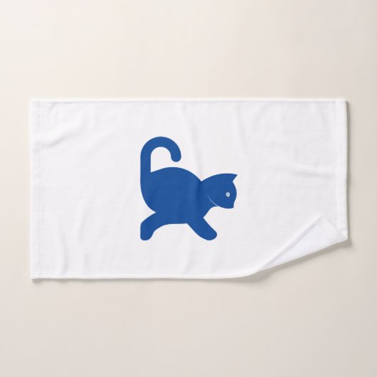 Cat sagt Hallo Badhandtuch Set (Handtuch)