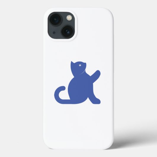 Cat sagt Hallo Case-Mate iPhone Hülle (Rückseite)