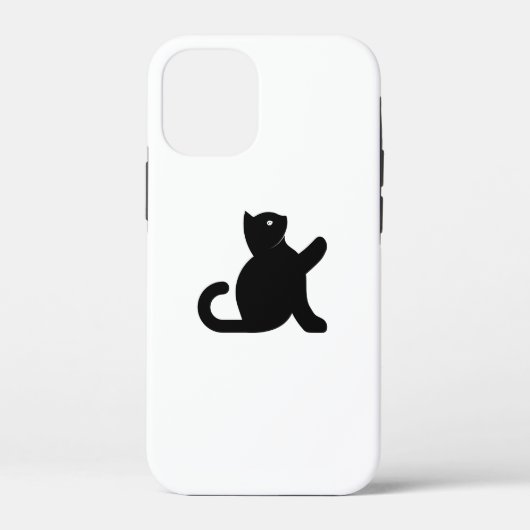 Cat sagt Hallo Case-Mate iPhone Hülle (Rückseite)
