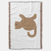 Cat sagt Hallo Decke (Vorderseite Vertikal)