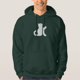 Cat sagt Hallo Hoodie