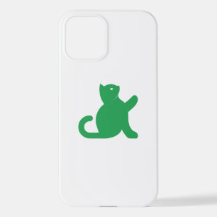 Cat sagt Hallo iPhone 12 Hülle