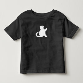 Cat sagt Hallo Kleinkind T-shirt
