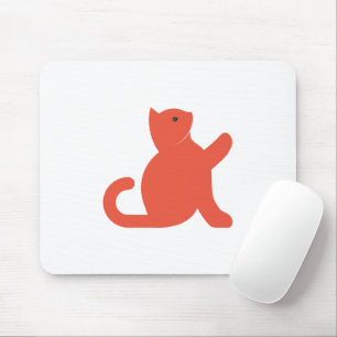 Cat sagt Hallo Mousepad