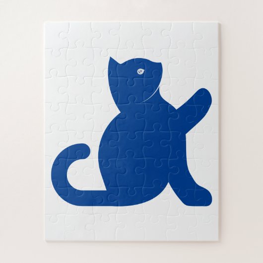 Cat sagt Hallo Puzzle (Vertikal)