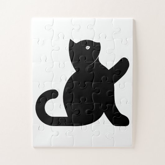 Cat sagt Hallo Puzzle (Vertikal)