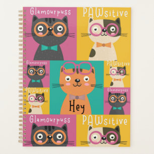Cat sagt: Hey Funny Memes Planer