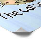Cat sagt Meow Poster (Ecke)
