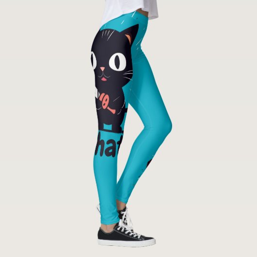 Cat sagt was! leggings (Rechts)