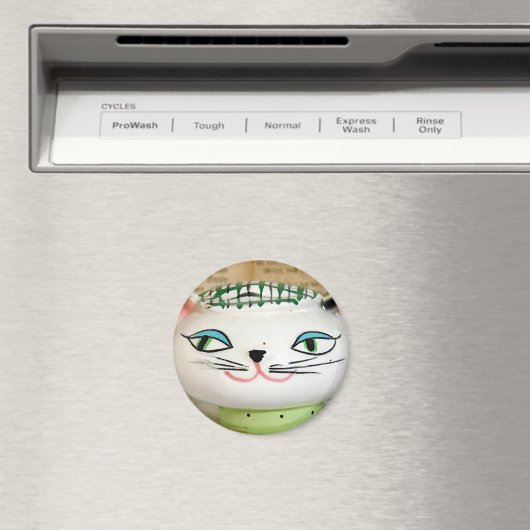 Cat Salt Shaker von 1958 Magnet (In Situ (Geschirrspüler))