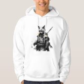 Cat Samurai katana Hoodie (Vorderseite)