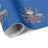 Cat Samurai Warrior Japanisch Geschenkpapier (Rolleneckpunkt)