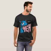 cat saying meh T-Shirt (Vorne ganz)