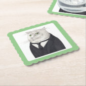 CAT-Scallopted-Square-Untersetzer Untersetzer (angewinkelt)