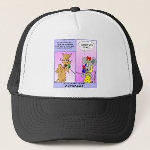 Cat Scams Funny Gifts T-Shirts & Sammlerstücke Truckerkappe