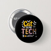 Cat Scan Ct Krass Tech Halloween Kostümspinne Fly Button (Vorne & Hinten)