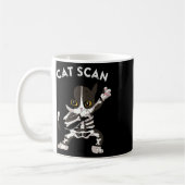 Cat Scan Ct Scan Funny Cat Röntgen Pun Meme Krass  Kaffeetasse (Links)