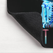 Cat Scan Ct Scan Halloween Cat Röntgen Pun Meme Kr Mousepad (Ecke)
