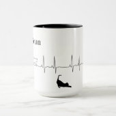 Cat Scan - EKG Coffee Tasse (Zentrum)