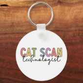 CAT Scan Technologin CT Tech Radiology - Geschenke Schlüsselanhänger (Vorderseite)
