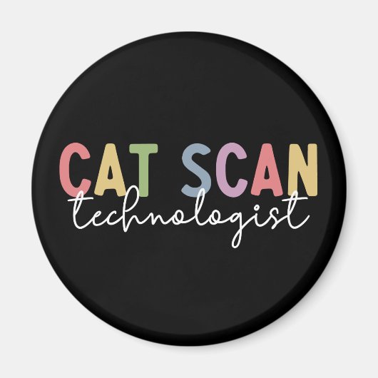 CAT Scan Technologin CT Tech Radiology Tech Gesche Magnet (Vorne)