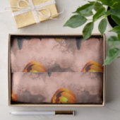 Cat Scared by Pumpkin Fun Halloween Charakter Seidenpapier (Geschenk)