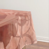 Cat Scared by Pumpkin Fun Halloween Charakter Tischdecke (Beispiel)