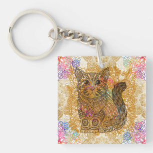 Cat Schlüsselanhänger