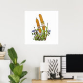 Cat-Schwanz Poster (Heimbüro)