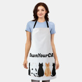 Cat-Schwanz Schürze (Getragen)