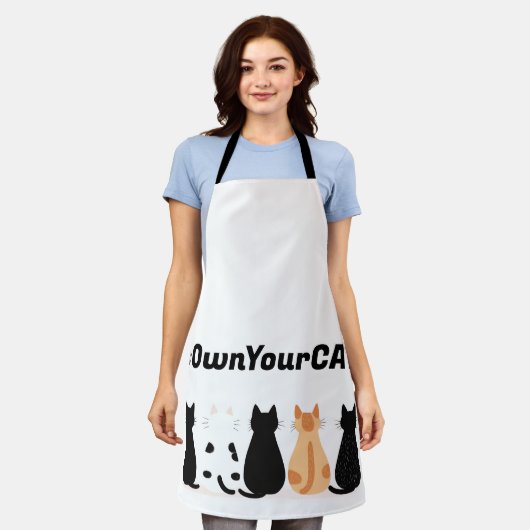 Cat-Schwanz Schürze (Getragen)
