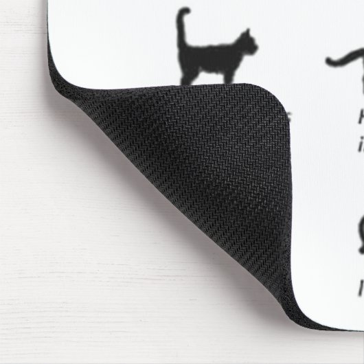 CAT-SCHWANZ-ÜBERSETZER MOUSEPAD (Ecke)