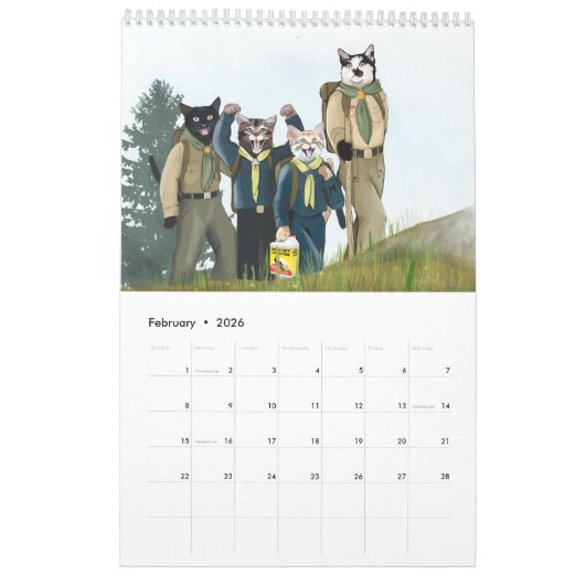 Cat Scouts 2023 Kalender (Feb 2026)