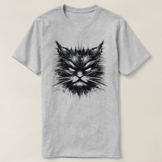 Cat Scratch T - Shirt (Design vorne)