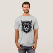 Cat Scratch T - Shirt (Vorne ganz)