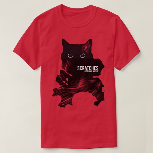 Cat Scratches T-Shirt (Design vorne)